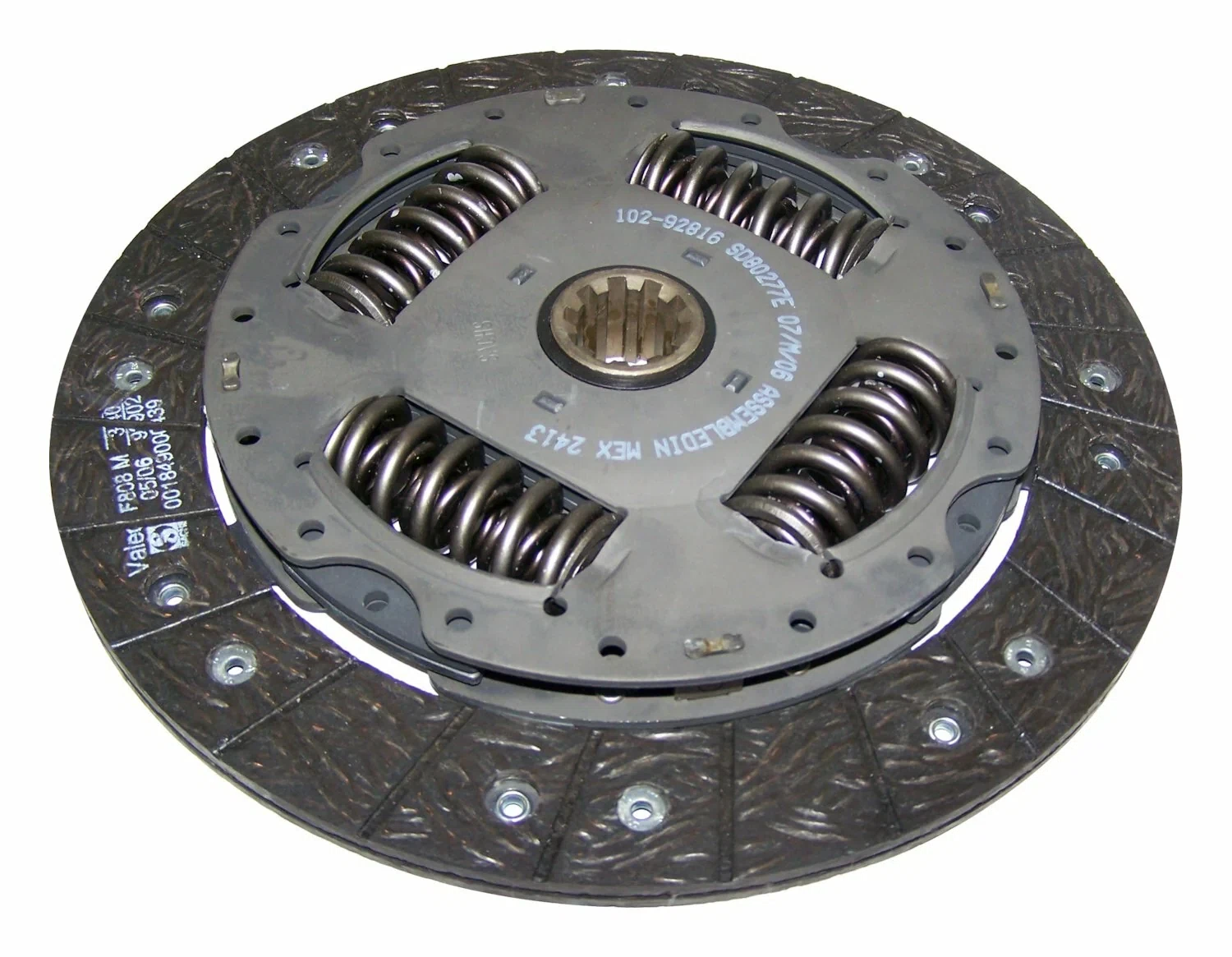 Crown Automotive - Semi-Metallic Unpainted Clutch Disc - 52104315AC